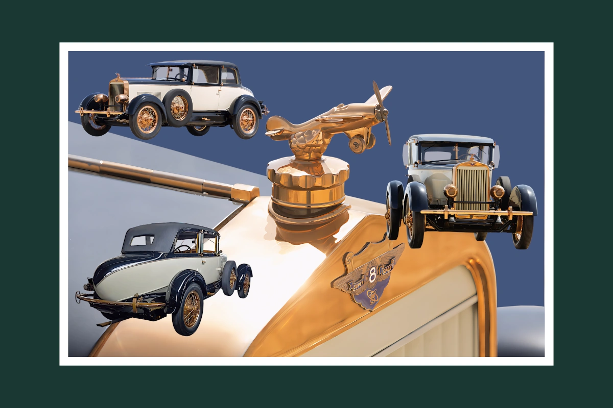 1926 Rickenbacker Eight Super Sport Graphic 16 by 20